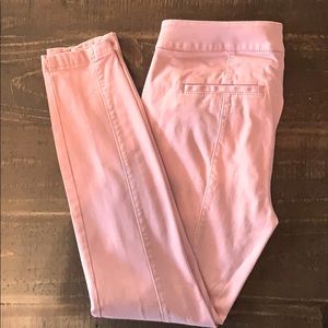 Loft Dusty Pink Skinny Pants